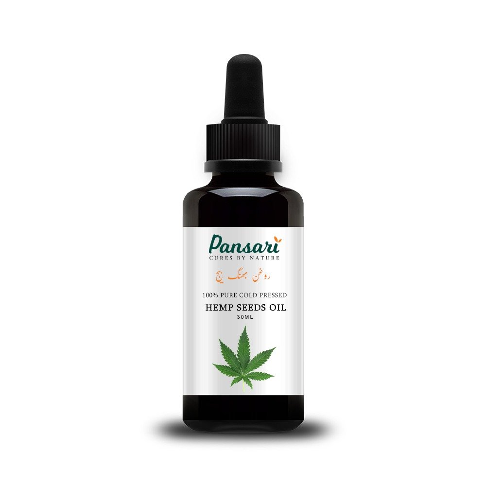 Pansari's 100% Pure Hemp Seeds Oil 30ml