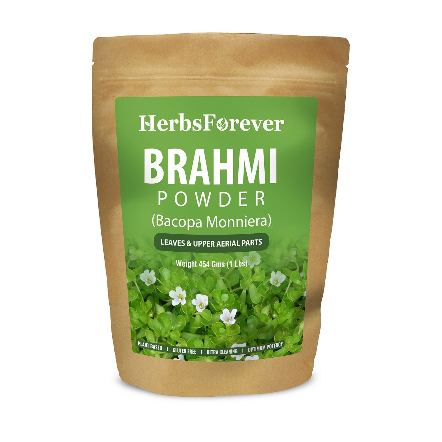 Brahmi Powder (Bacopa Monnieri) – Non GMO – Vegan – (454 Gms – 1LBS)