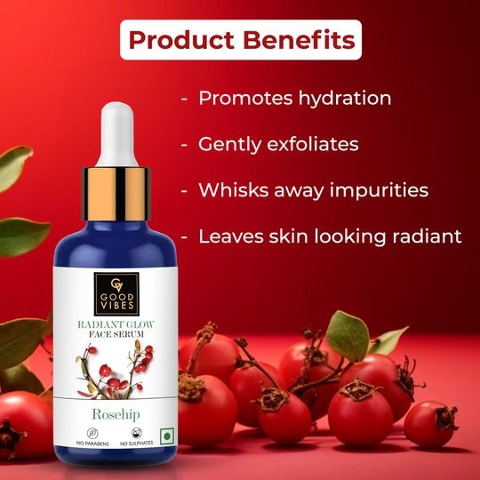 Rosehip Radiant Glow Face Serum with Vit - E 30ml