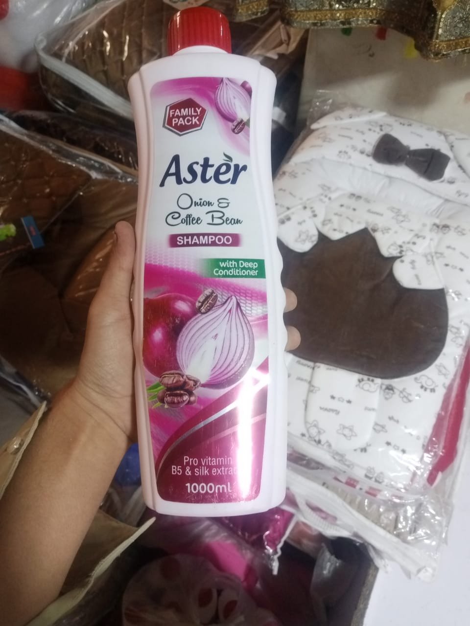aster onion and coffe bean shampo1000ml