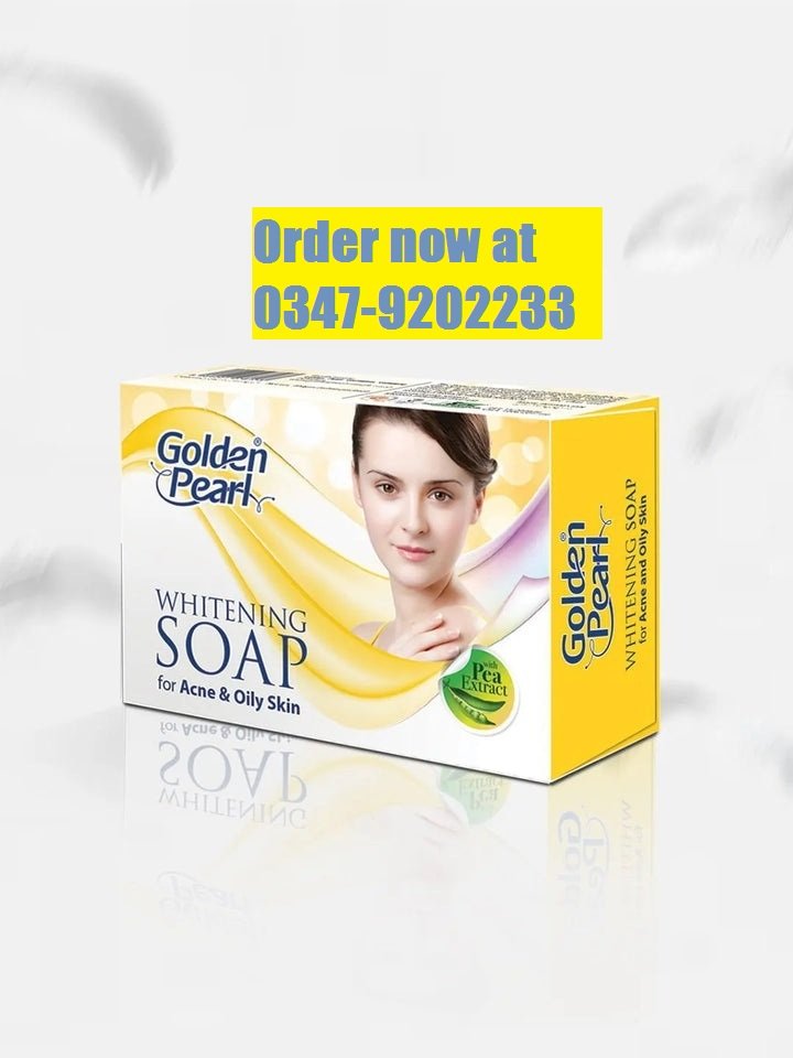 Golden Pearl Skin Lightening Soap for Acne and Oily Skin