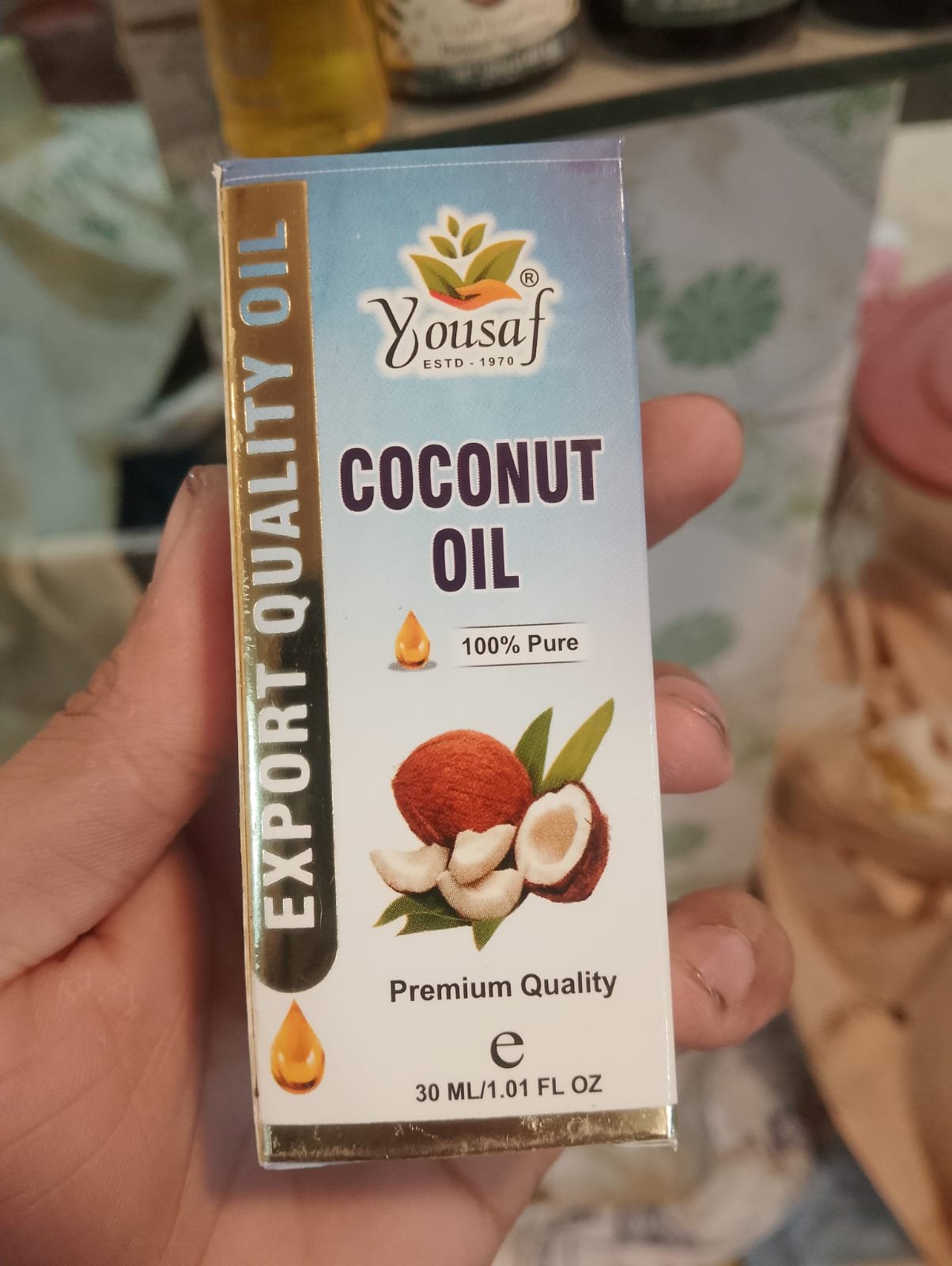 export quality oil yousaf coconut oil