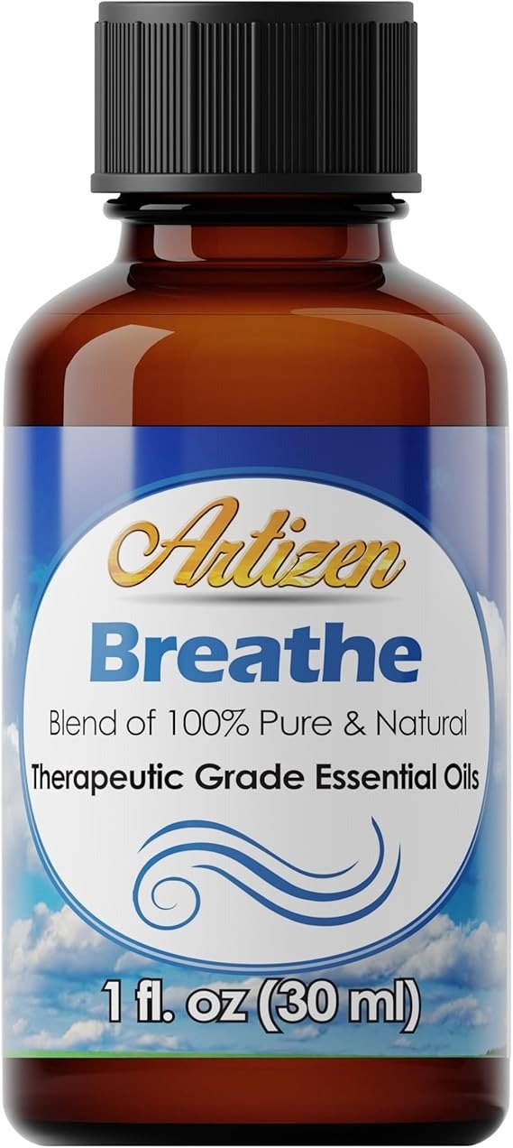 Artizen Breathe Blend Essential Oil (100% Pure & Natural - Undiluted) Therapeutic Grade -