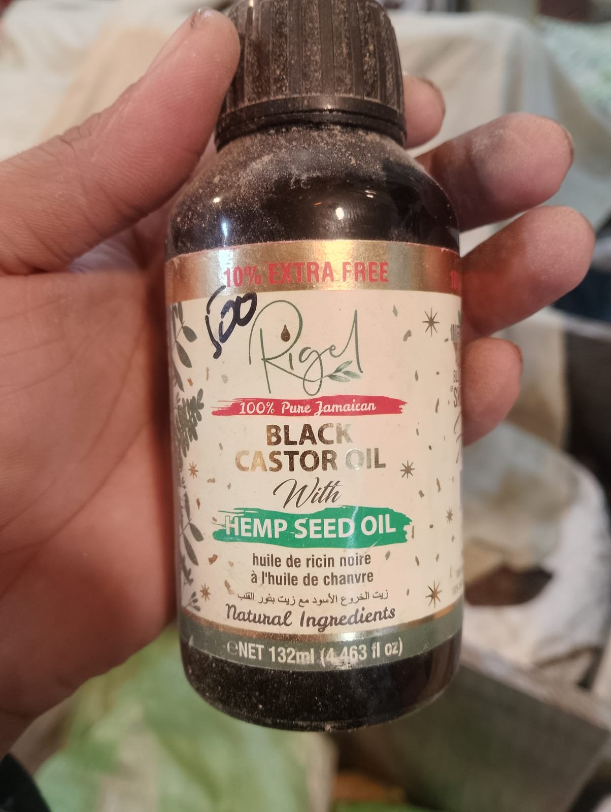 black castore oil