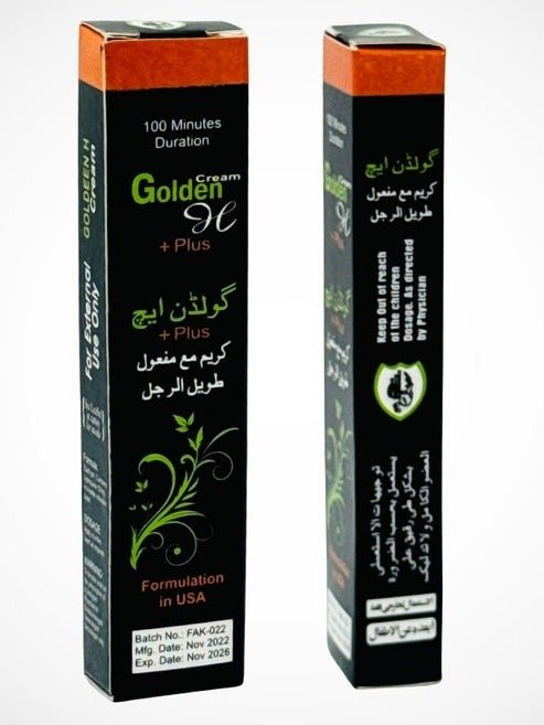 Golden H Plus Cream - 100 Minutes Delay Cream