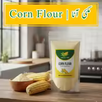 Corn Flour (Makki ka Atta) – 100% Pure, Freshly Ground, Natural & Chemical-Free | Organic Spice by Hafsa Dry Foods ®