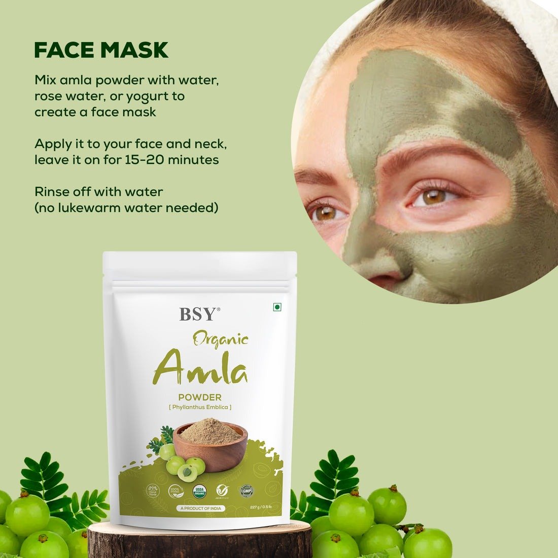 BSY Organic Amla Powder