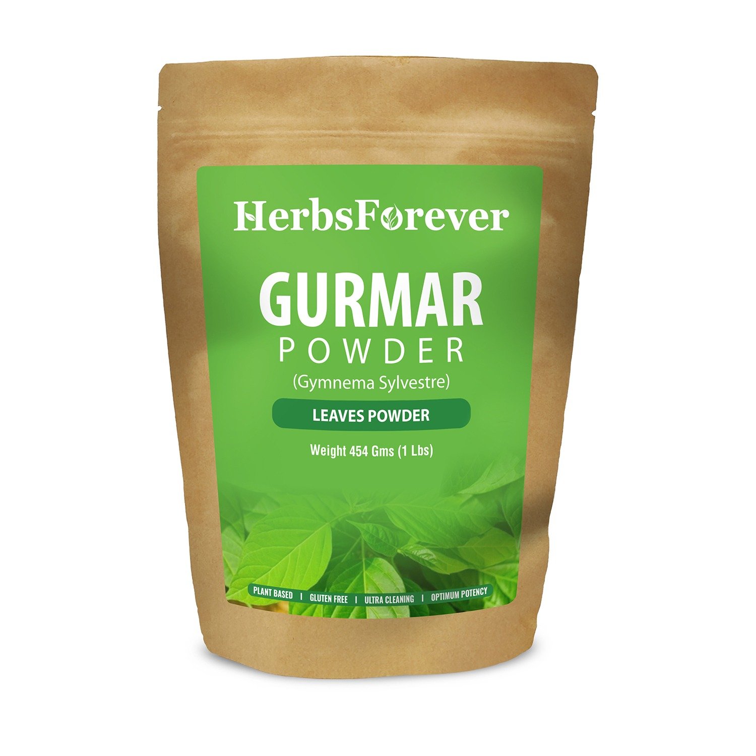 Gurmar Powder (Gymnema Sylvestre) – Non GMO – Vegan – (454 Gms – 1LBS)