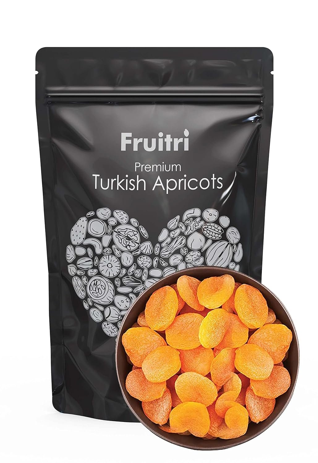 Fruitri Premium Seedless Turkish Apricot 250gm, Sun dried Jumbo apricots dry fruits, Good For Active Lifestyle