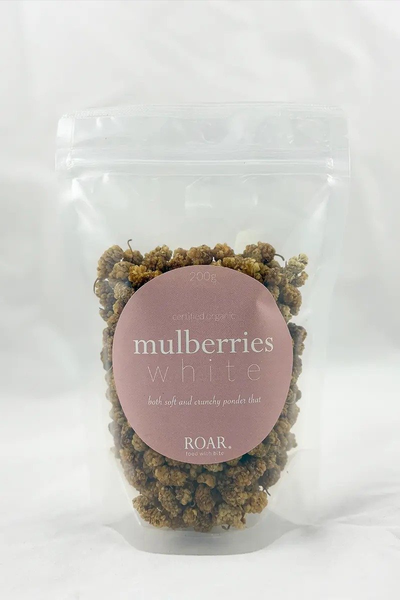 mulberries white organic 200g