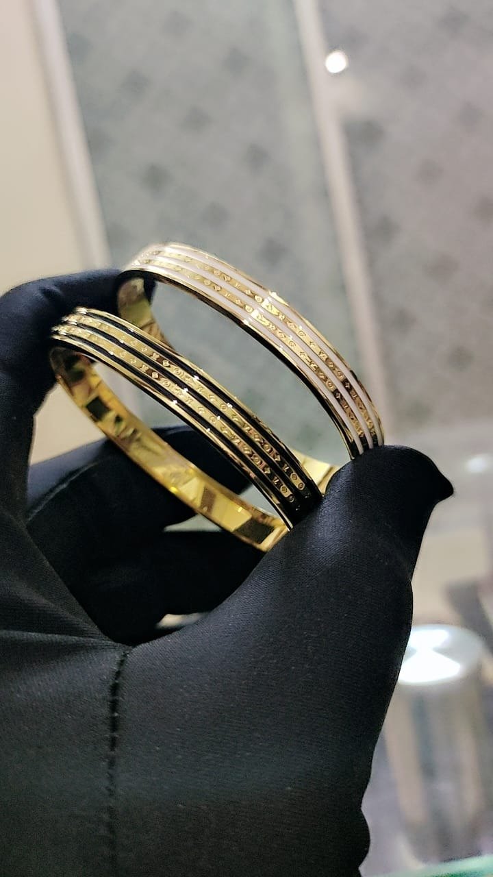 Bangles Stainless Steel 2 piece