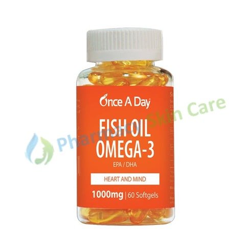Once A Day Fish Oil Omega-3 Softgels