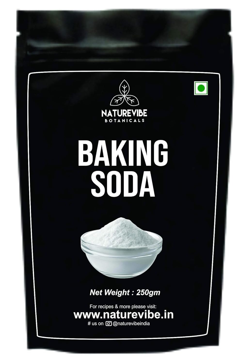 Naturevibe Botanicals Baking Soda - 250gms