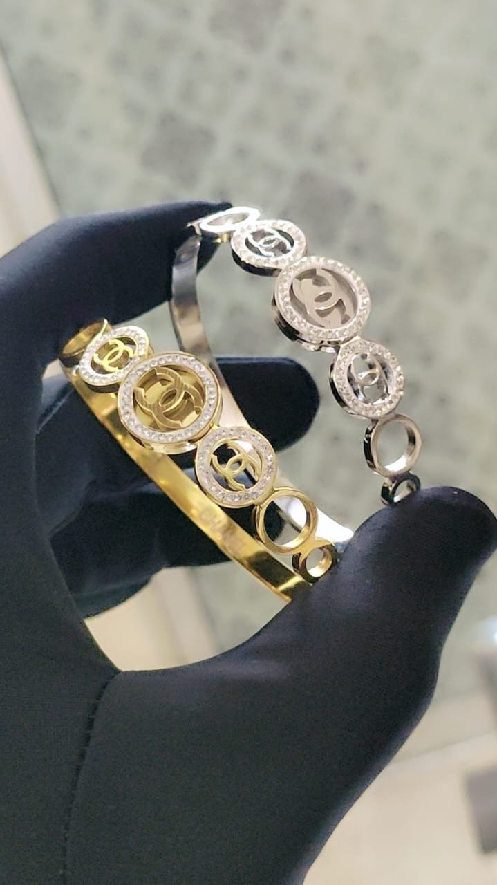 Bangles Stainless Steel 2 piece