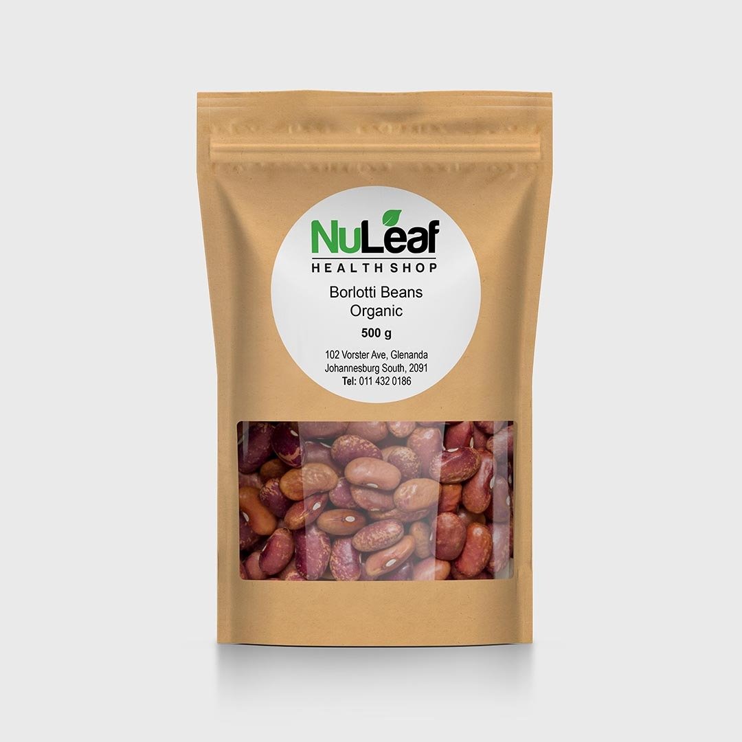 NuLeaf Health Shop Borlotti Beans Organic 500g