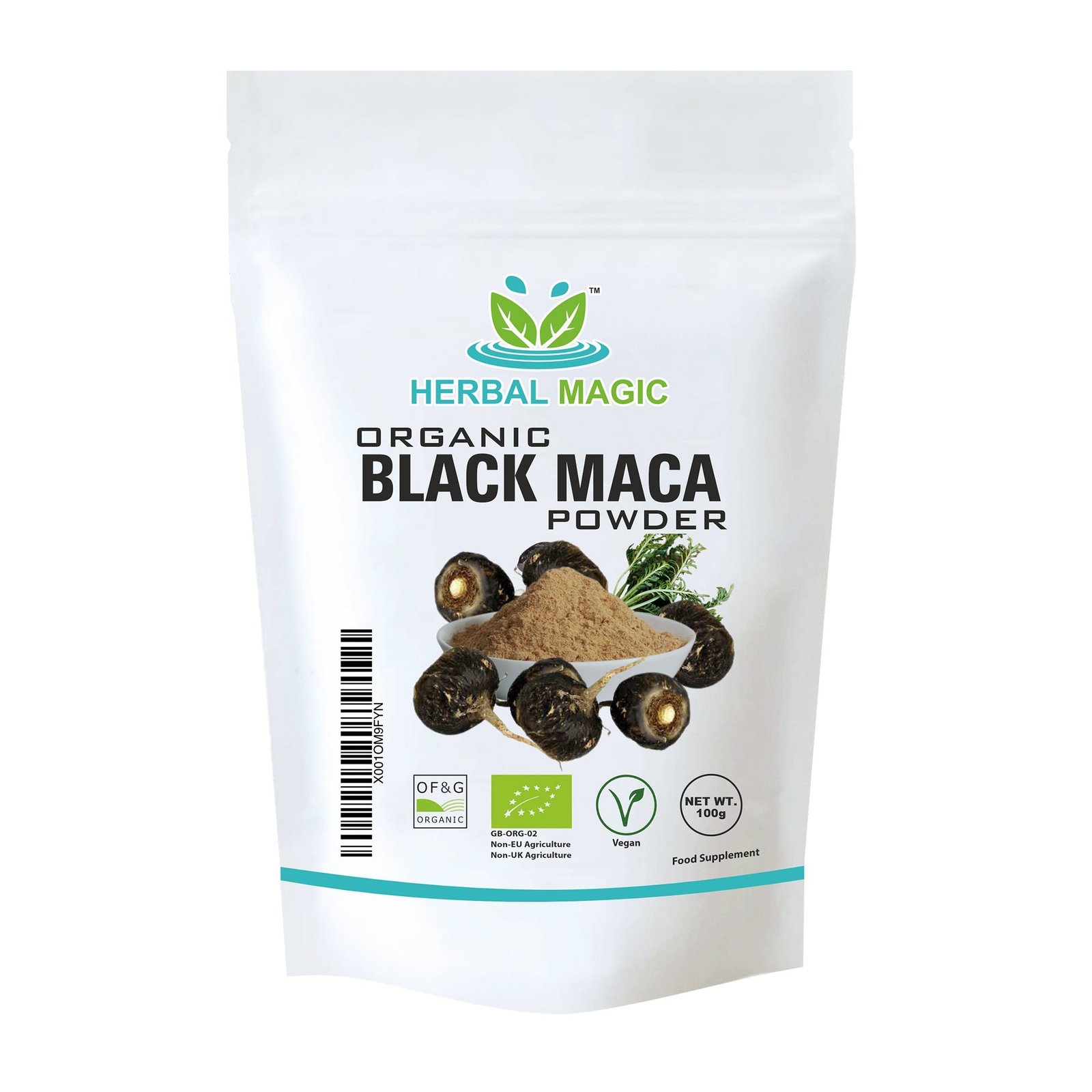 Organic Black Maca Powder 100gm