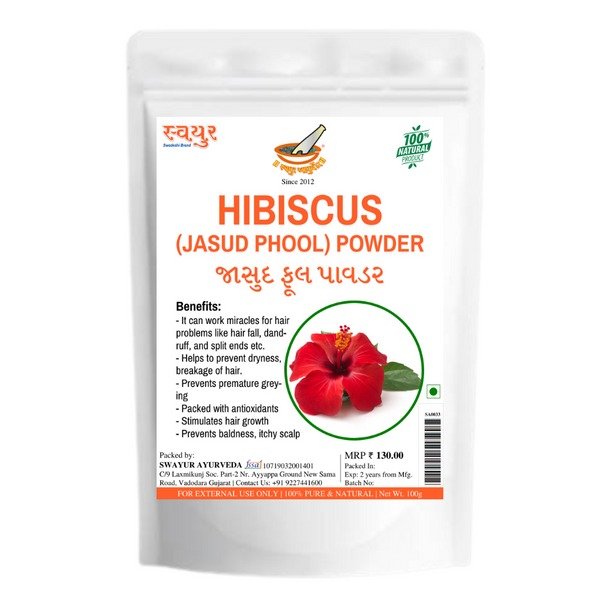 Swayur Hibiscus Powder 100 g