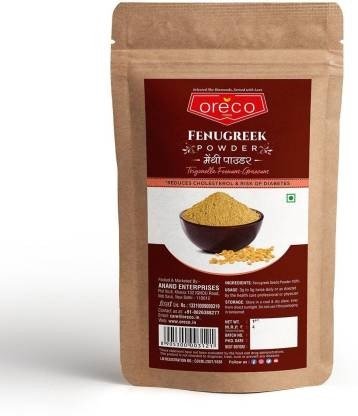 oreco Fenugreek Powder, 100g (Trigonella foenum-graecum) | Ayurvedic Herbal Supplement (100 g)