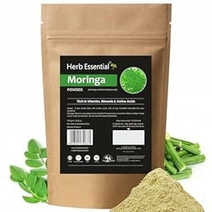 Herb Essential Moringa Leaf Powder,100 g | Healthy Superfood,100% Natural