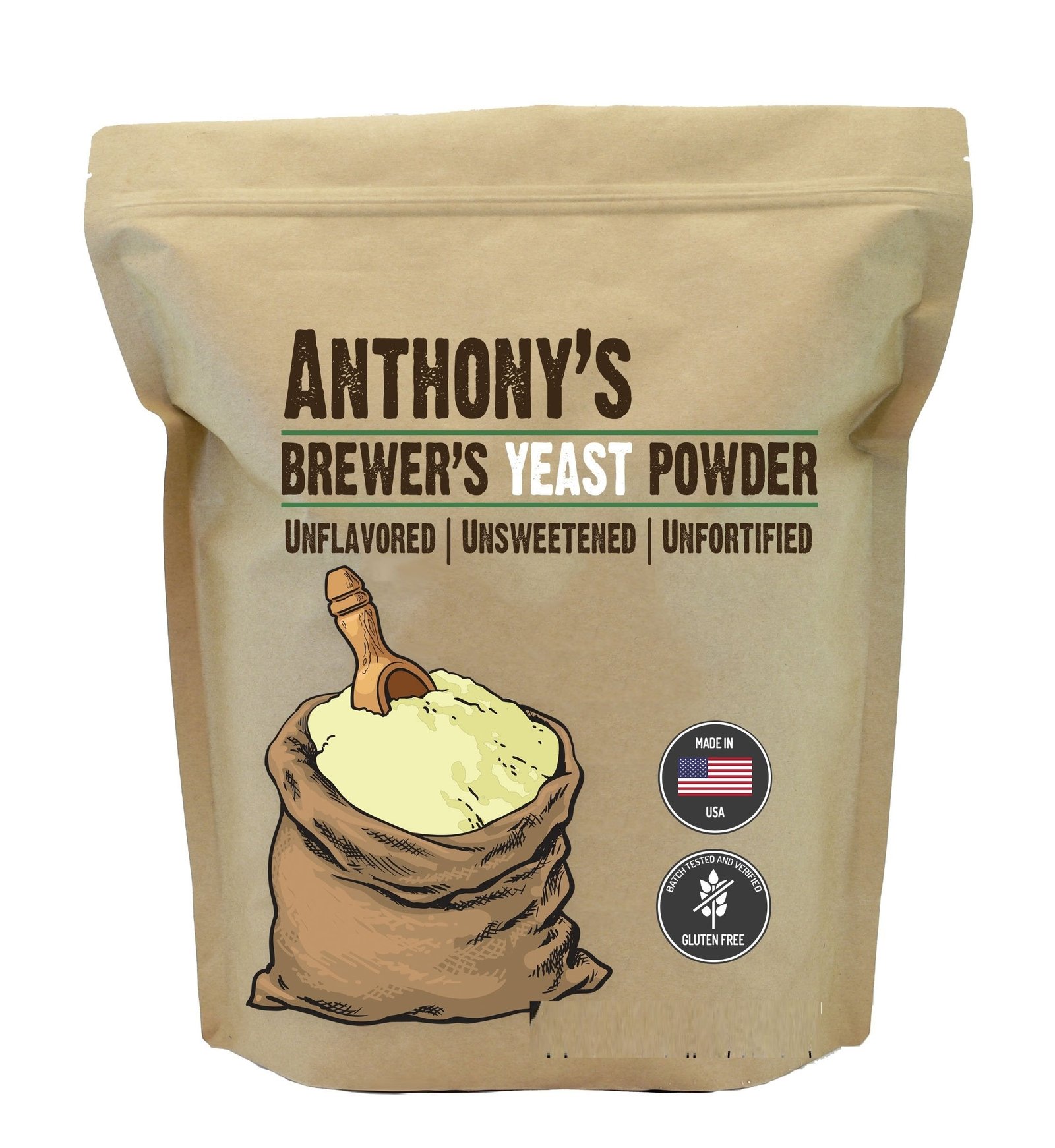Brewer's Yeast: Batch Tested Gluten Free 200g