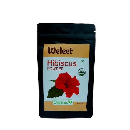Weleet Herbal Hibiscus Powder 100 % Natural & No Additives (100 gm)