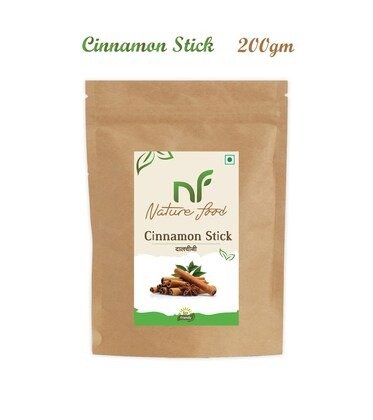 Nature Food Best Quality Cinnamon Sticks 200 gm Dal Chini