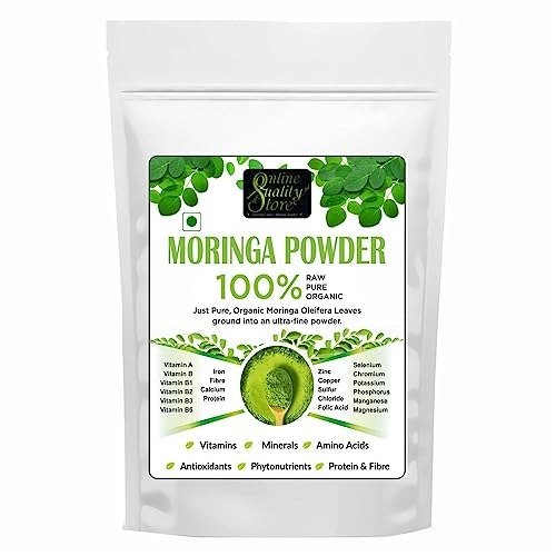 Online Quality Store Organic Moringa Leaf Powder – 100g for food,helps in Immunity