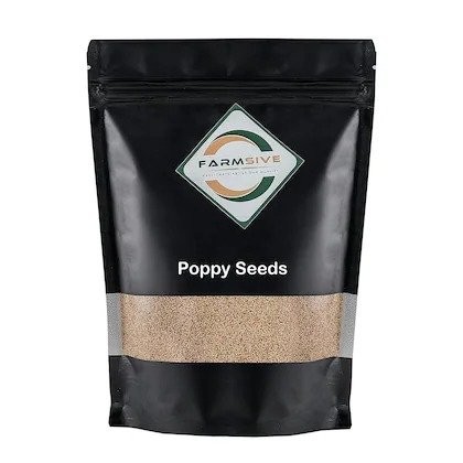 Farmsive Poppy Seed Preventing Bone Damage and Helps Treat Constipation - 100 g