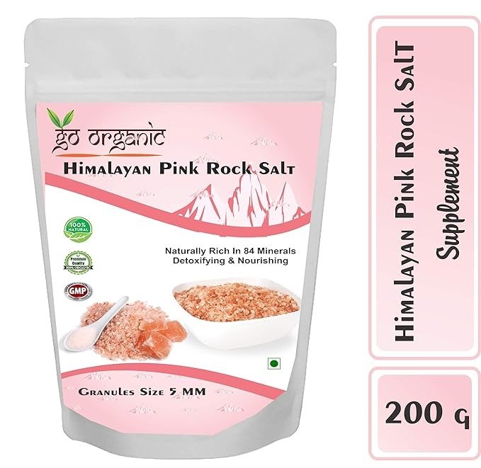 Go organic Mineral Salt 200 gm,
