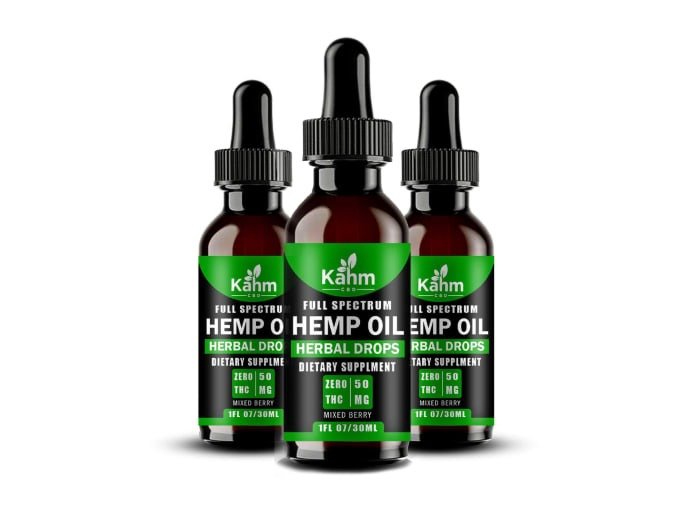 I will create cbd product label design and hemp oil label 30ml