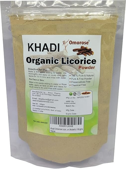 KHADI Omorose Licorice Mulethi Powder - 100g