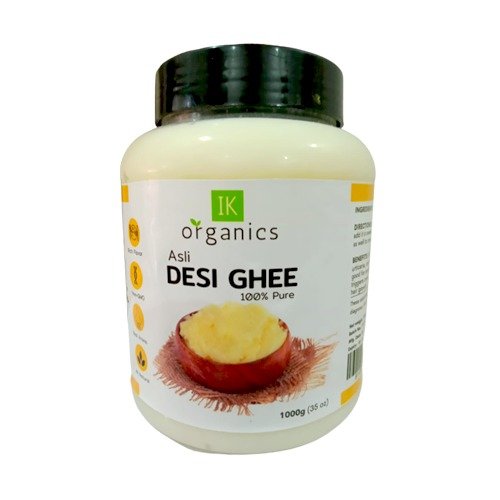 Pure Organic Desi Ghee (Butter Based) 500g
