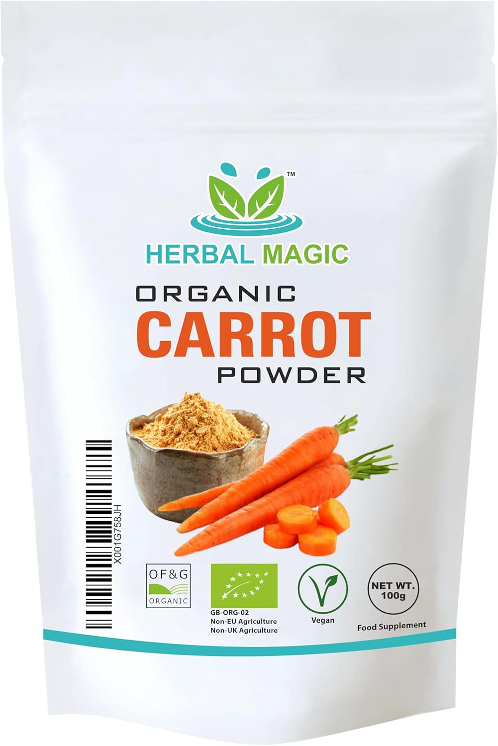 Organic Carrot Powder