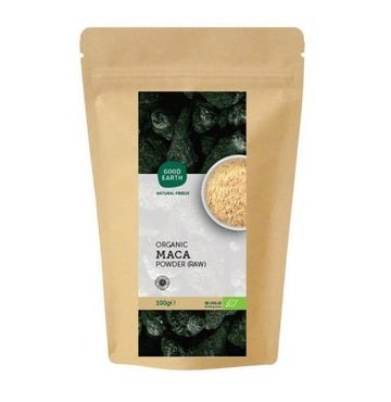 GOOD EARTH ORGANIC MACA POWDER RAW 100G