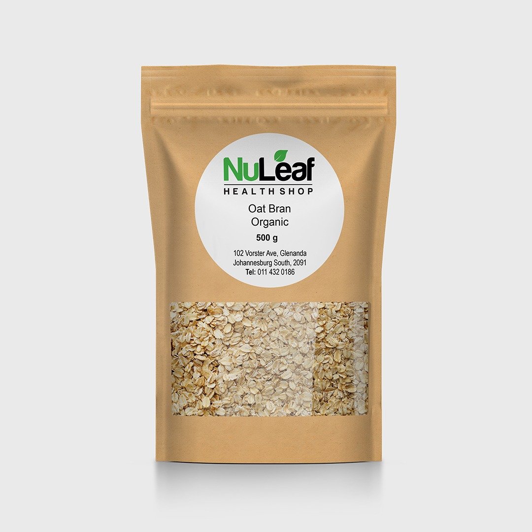 NuLeaf Health Shop Oat Bran Organic 500g