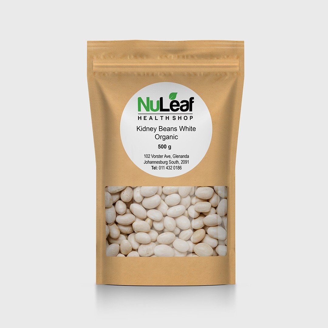 NuLeaf Health Shop Kidney Beans White Organic 500g