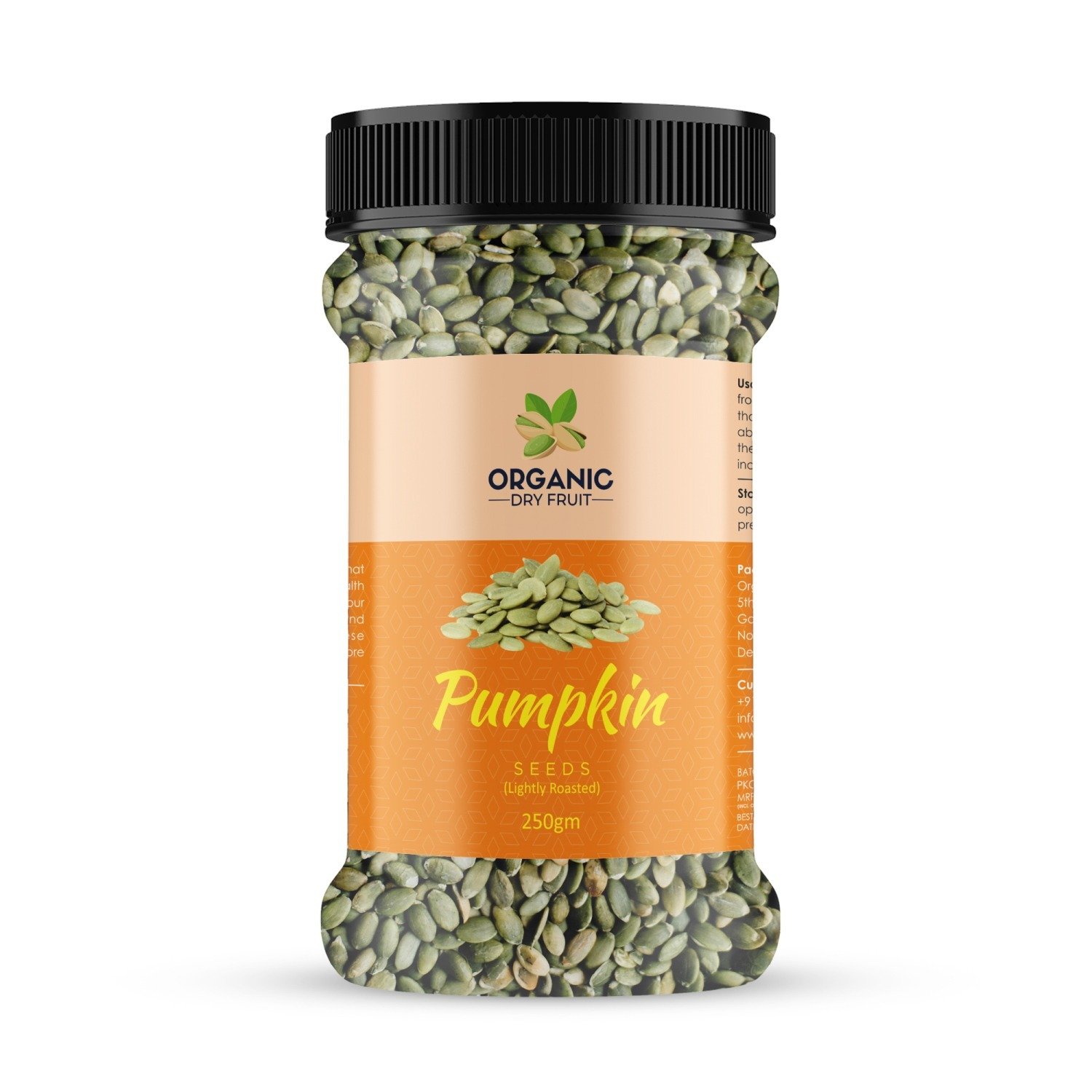 Organic Dry Fruit Premium Quality Pumpkin Seeds 250G