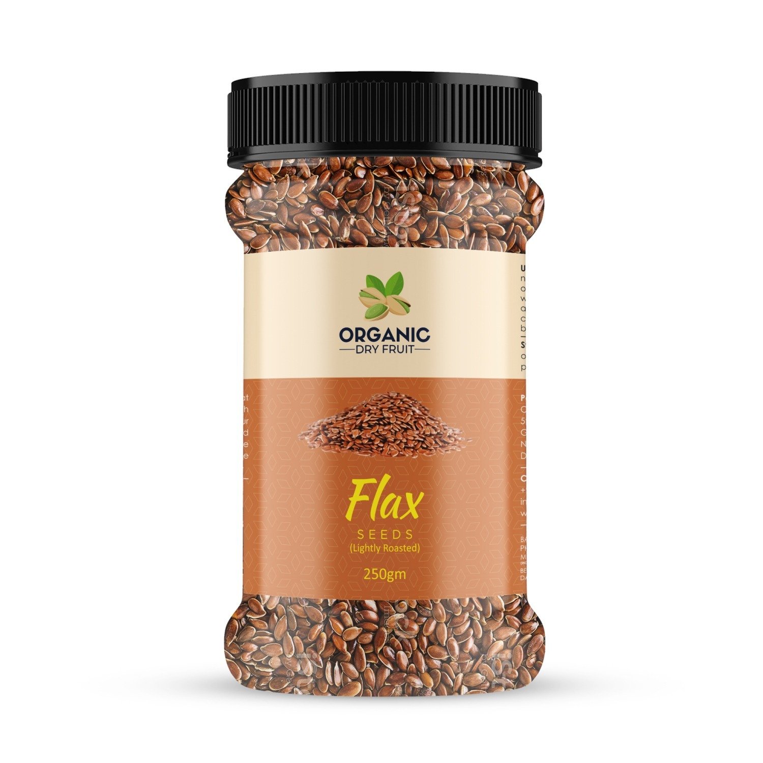 Organic Dry Fruit Premium Quality Flax Seeds 250G