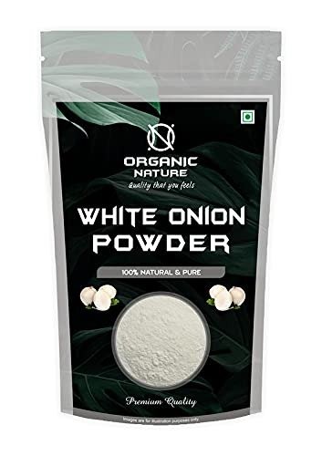 ORGANIC NATURE White Onion Powder (PACK OF 200 GRAM)