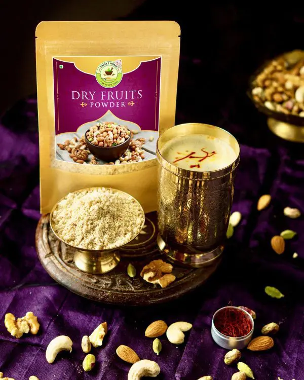 DRY FRUITS POWDER MIX / MIXED NUTS POWDER (100g)