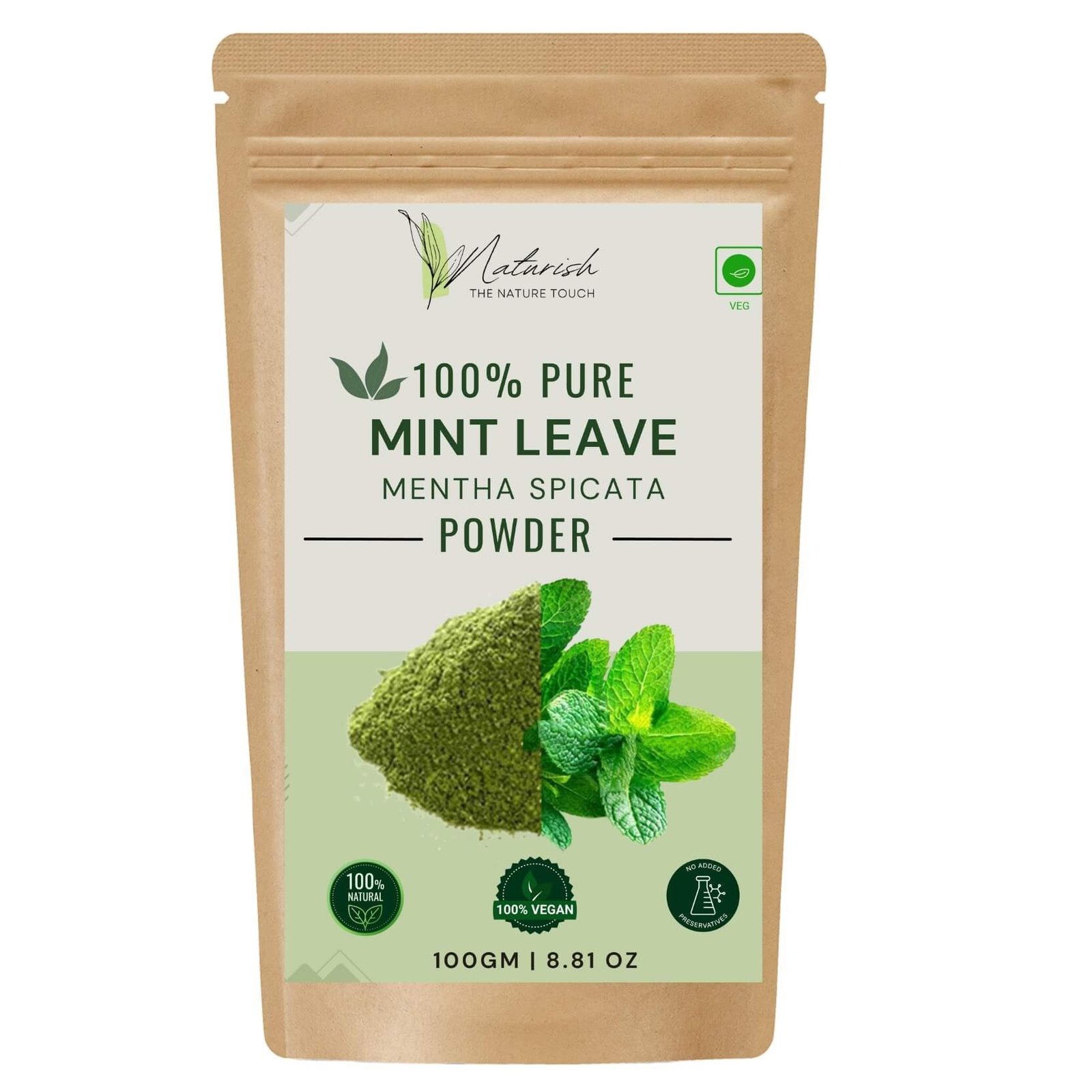 Mint Leaves Powder – digestive health, respiratory health, mental and skin health