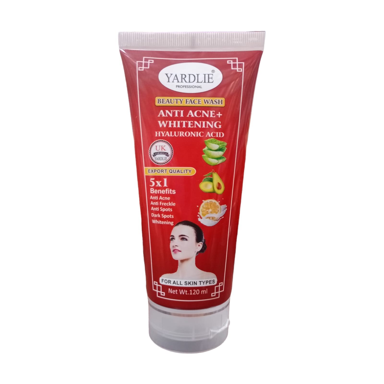 YARDLIE FACE WASH WITH 5 BENIFITS