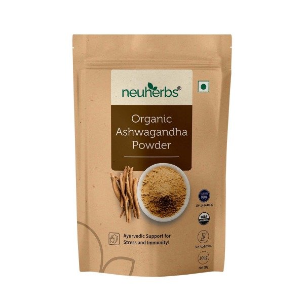 Neuherbs Organic Ashwagandha Powder 100 gm
