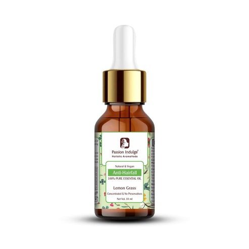 Lemongrass Essential Oil 10ml for Acne | Black Heads | Pores & Hair Fall Control | Natural & Vegan 30ml