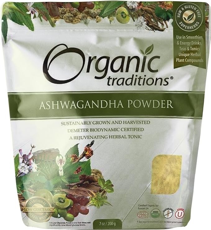 Organic Ashwagandha Powder 200 Gm