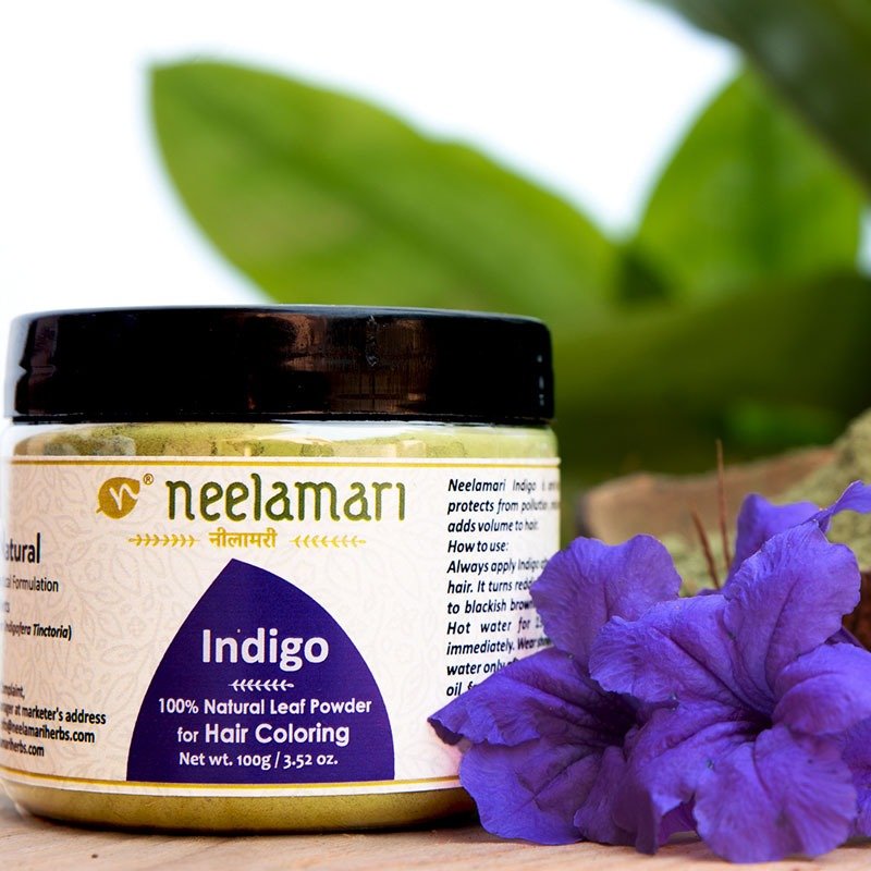 Neelamari Herbs Pure Indigo Leaf Powder 100g