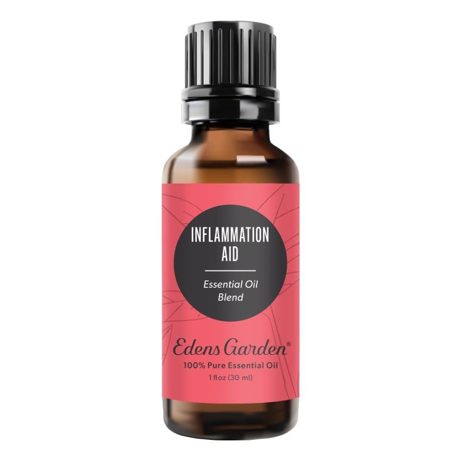 Inflammation Aid Essential Oil Blend- With Turmeric & Ginger for Swelling, Arthritis & Joint Pain