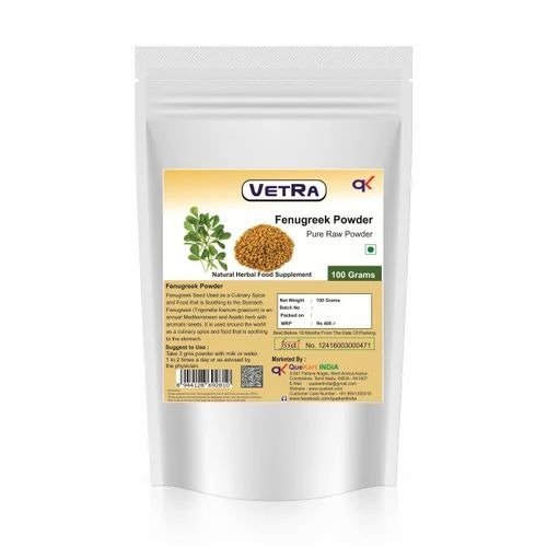 VETRA Fenugreek Powder - 100 Grams, 100g