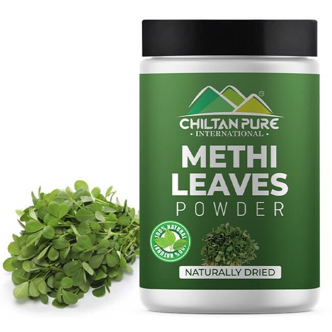 Methi Leaves Powder – Treasure Of Nutrients Like Vitamin K, Calcium, Folate, Vitamin A & Vitamin C
