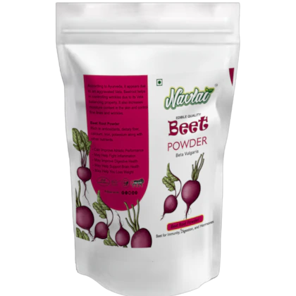 Navlai Organic Beetroot Powder 100g | Enhances Muscle Strength| Boosts Energy